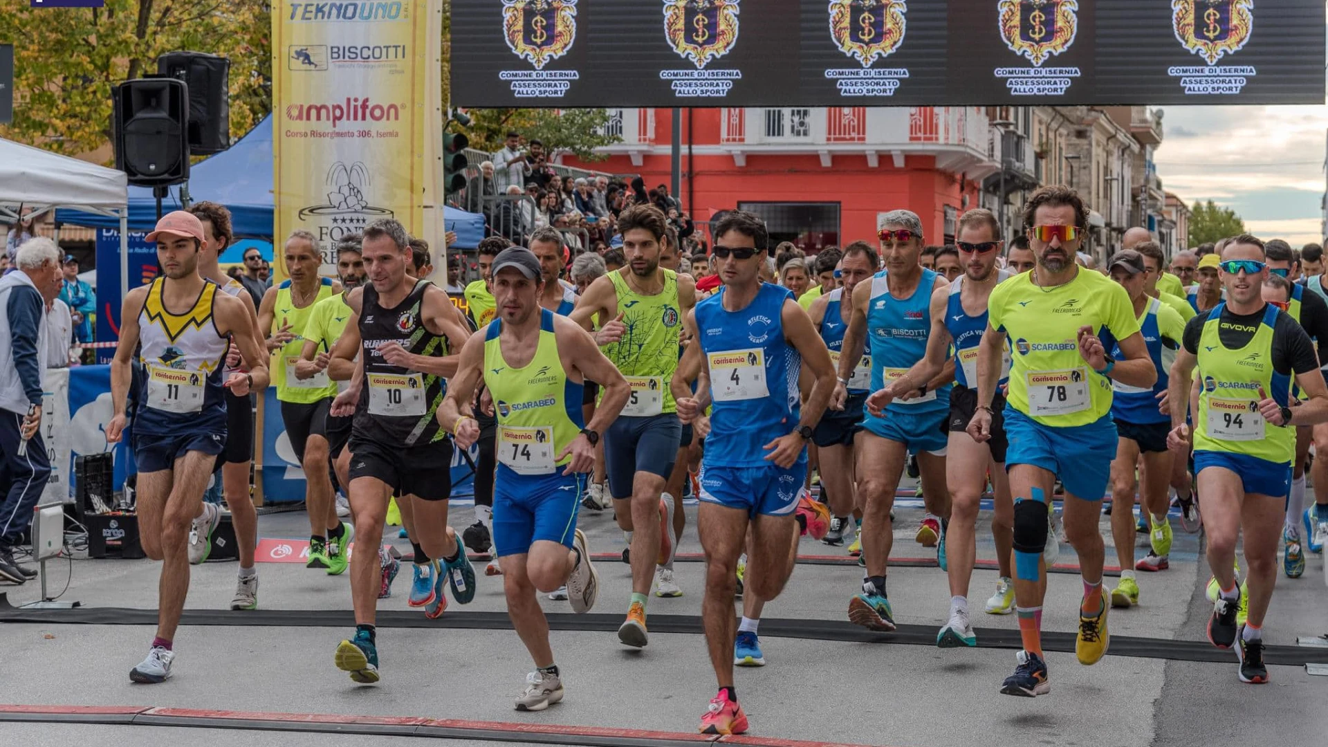 I risultati completi dell’Asd Atletica Venafro FAGA Gioielli conseguiti in occasione della ventesima edizione della Corrisernia.